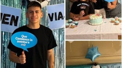 La íntima despedida de Echeverri antes volar a Inglaterra y sumarse a Manchester City