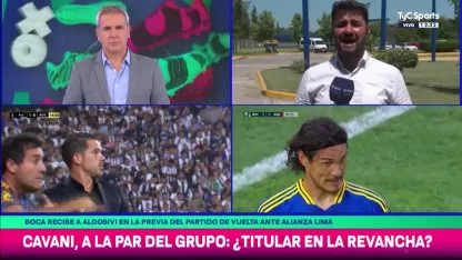 Cavani, a la par y con chances de jugar ante Alianza Lima