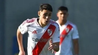 Gallardo, atento a Lencina: bajó a Reserva por rodaje y marcó un gol