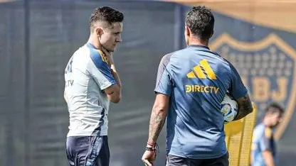 Ander Herrera entrenó diferenciado y encendió las alarmas en Boca