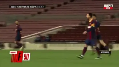 Así fue el cruce entre Messi y Paredes en 2021 (Video: ESPN)