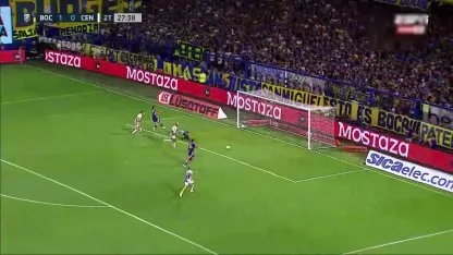 Cavani se volvió a perder el segundo de Boca ante Rosario Central