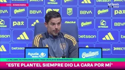 El fuerte apoyo de Gago a Cavani después de otra noche errática