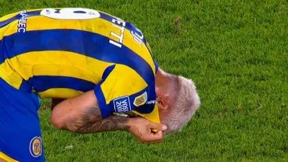 El errado de Copetti que pudo haberle dado el triunfo a Central ante River