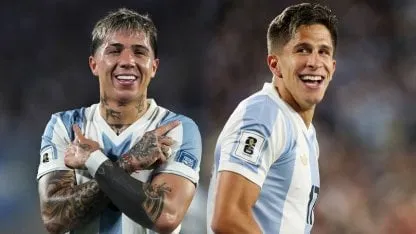 Un formador de River comparó a Enzo y Simeone con tres históricos de Selección