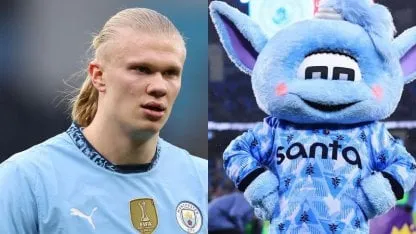 Erling Haaland-Mascota Erling Haaland-Mascota