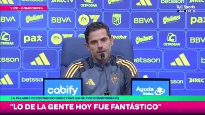 Gago afirmó que nunca estuvo en duda su continuidad y afirmó: "Tenemos que salir campeones"