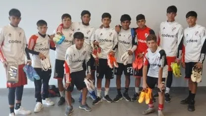 El regalo del plantel de River para los jugadores de las Inferiores