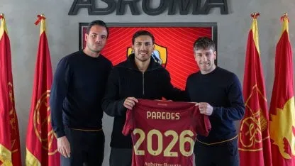 Paredes renovó con Roma, pero logró meter una cláusula para volver a Boca a partir de mayo