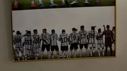 Paredes y un especial posteo que continúa una foto post Qatar 2022