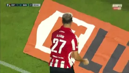 De penal y ante Banfield, por ahora el único gol de Alario en Estudiantes