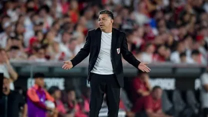 Gallardo, optimista pese a la derrota: "Por momentos, el equipo me gustó y me representó más"