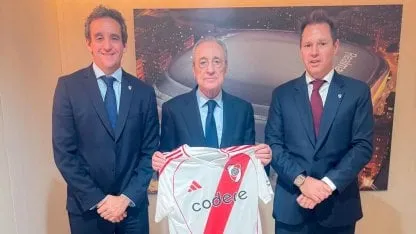 La visita de Jorge Brito a Real Madrid: palco del Bernabéu y cumbre