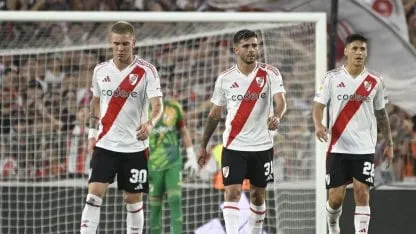 River estiró una preocupante racha: cuántos primeros tiempos lleva sin goles