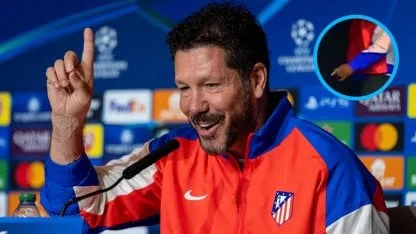 La cábala de Simeone antes del Clásico entre Atlético y Real Madrid