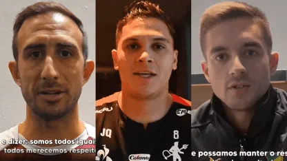 El video de Conmebol contra el racismo que protagonizaron Juanfer, Izquierdoz y más argentinos