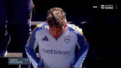 El desafiante gesto de Palacios en el River-Boca
