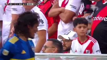 El gol de Cristian Medina en el último River - Boca en el Monumental