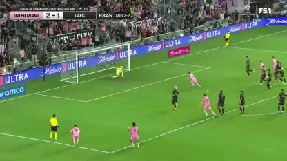 El gol de penal de Messi para Inter Miami frente a Los Angeles FC
