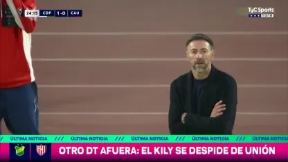 El Kily González dejará de ser técnico de Unión tras el partido ante Defensa