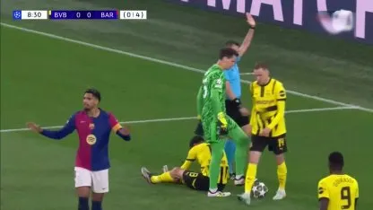 El penal de Szczesny para el Dortmund