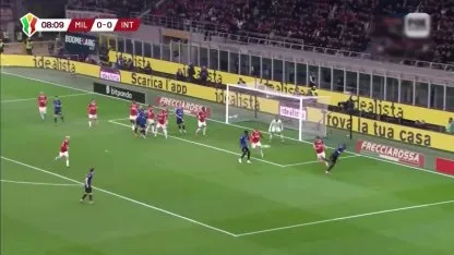El Tucu Correa tuvo la primera para Inter ante Milan