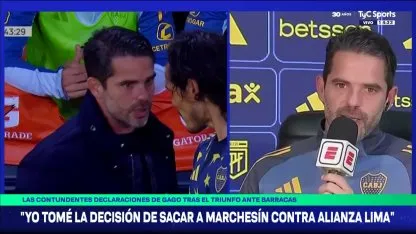 Fernando Gago analizó el presente de Boca, la eliminación en Copa Libertadores y también puso énfasis en Cavani y Palacios
