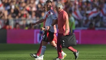 Cómo está Galoppo en River tras pedir el cambio en el superclásico