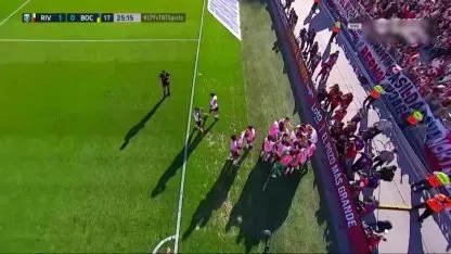 El tremendo golazo de Mastantuono a Boca