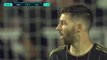 Golazo de Messi para el 1-1 de Inter Miami ante Los Angeles FC