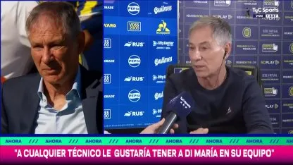 Holan y la chance del retorno de Di María a Rosario Central