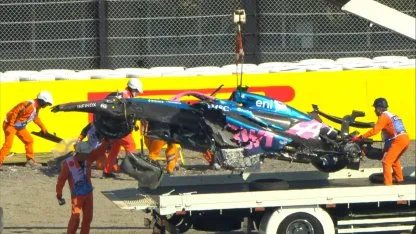 Por qué se produjo el choque de Doohan y la prueba que no salió