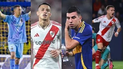Jugadores River-Boca