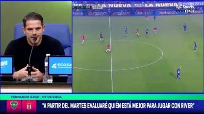 La conferencia de Gago tras Boca vs. Estudiantes