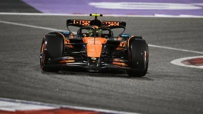 Lando Norris en el GP de Bahrein