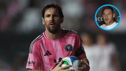 El sorpresivo palazo de Totti a Messi: "Ponlo 25 años en la Roma y dime cuántos Balones de Oro ganaría"
