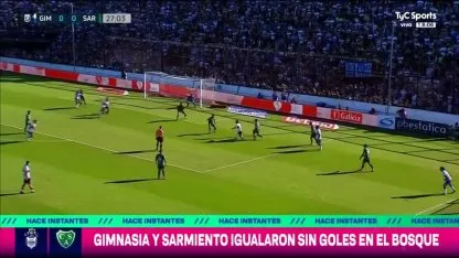 Lo mejor del empate entre Gimnasia y Sarmiento