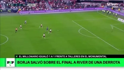 Lo mejor del empate entre River y Talleres por el torneo Apertura