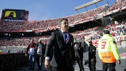 Marcelo Gallardo en el Monumental