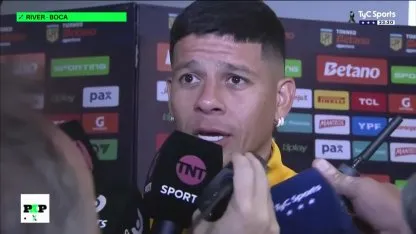 La llamativa frase de Rojo que generó revuelo luego de la caída con River