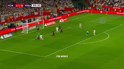 Otra ocasión de Vinicius que estuvo cerca de empatar la final
