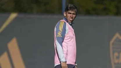 Palacios Boca entrenamiento Palacios Boca entrenamiento