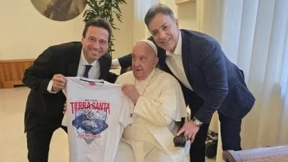 Moretti: "El futuro estadio se llamará Papa Francisco y habrá homenaje"