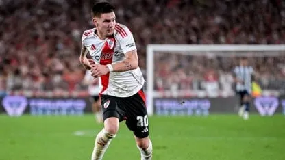 El top mundial al que ingresó a Mastantuono por sus partidos jugados en River