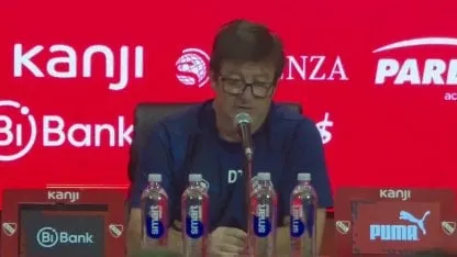 Berti, entre la "satisfacción" y la bronca con el arbitraje