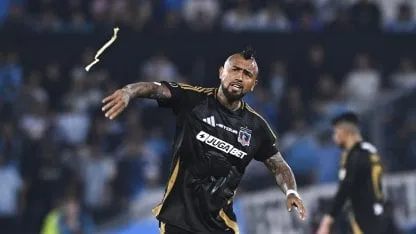 El posteo de Racing chicaneando a Vidal tras la goleada ante Colo-Colo