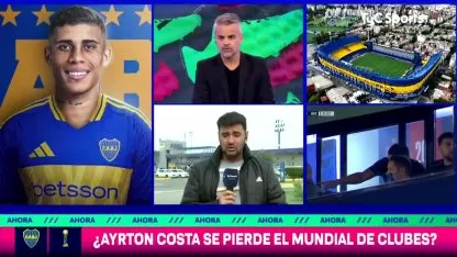 Ayrton Costa, con problemas de visa para ingresar a Estados Unidos