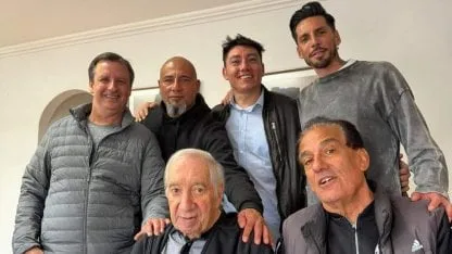 La emotiva visita que recibió Bilardo: "Un momento que guardaré en mi corazón"