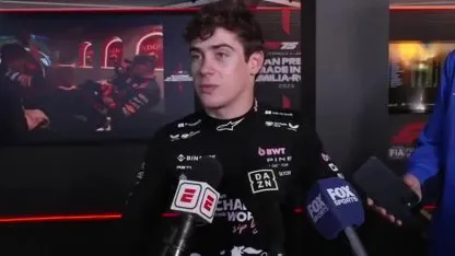 Colapinto en su vuelta a la Fórmula 1 en Imola: "El objetivo era terminar hoy"