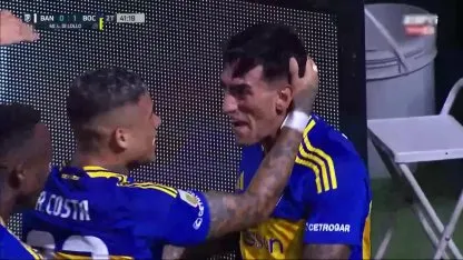 El gol de DI Lollo para el triunfo de Boca ante Banfield